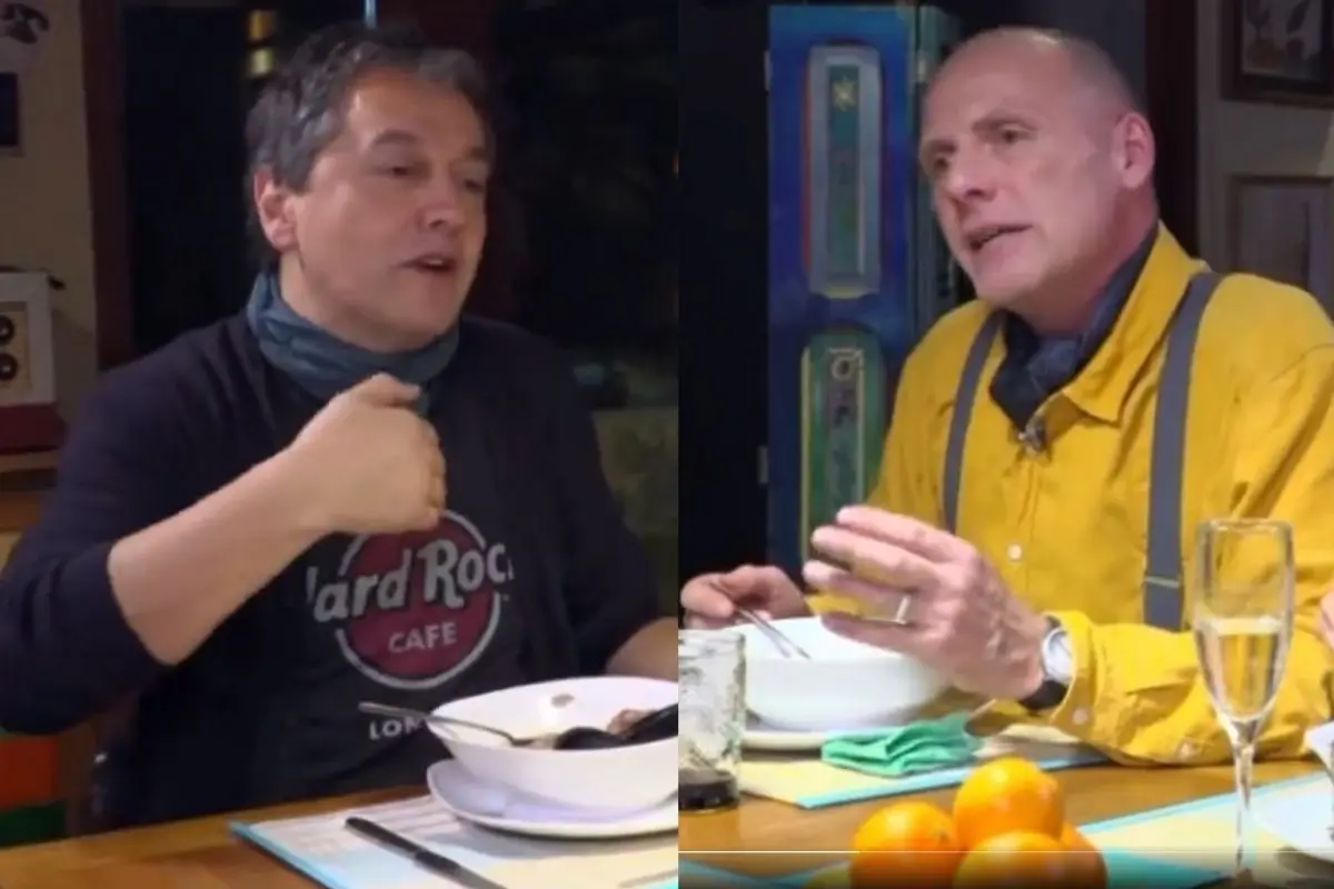 Claudio Reyes y Bastián Bodenhöfer, Captura de pantalla