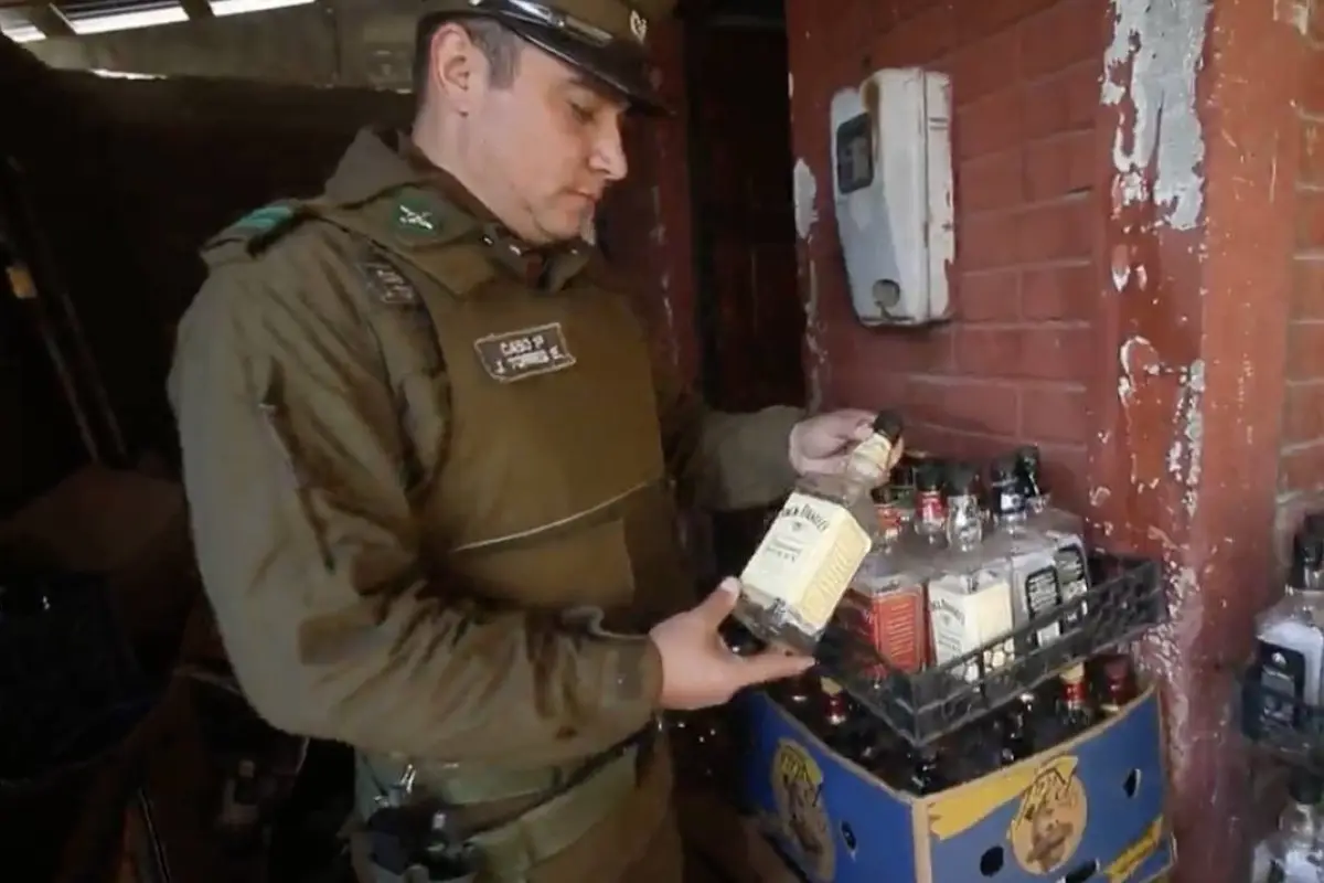 destilería clandestina