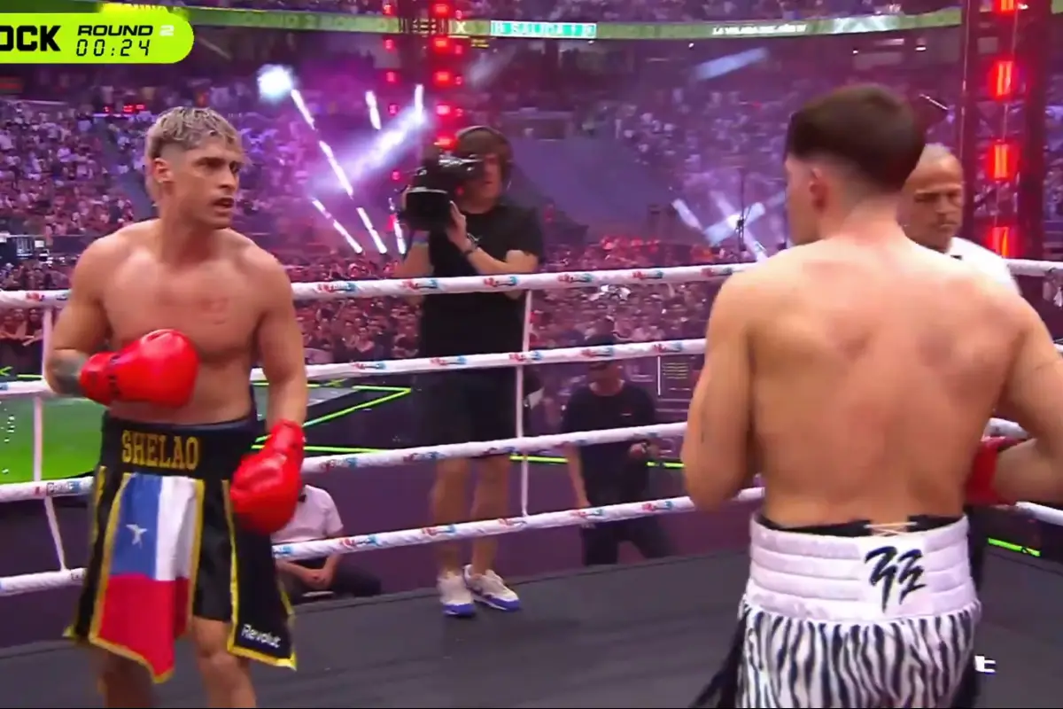 Pelea entre Shelao y Viruzz, Captura de pantalla