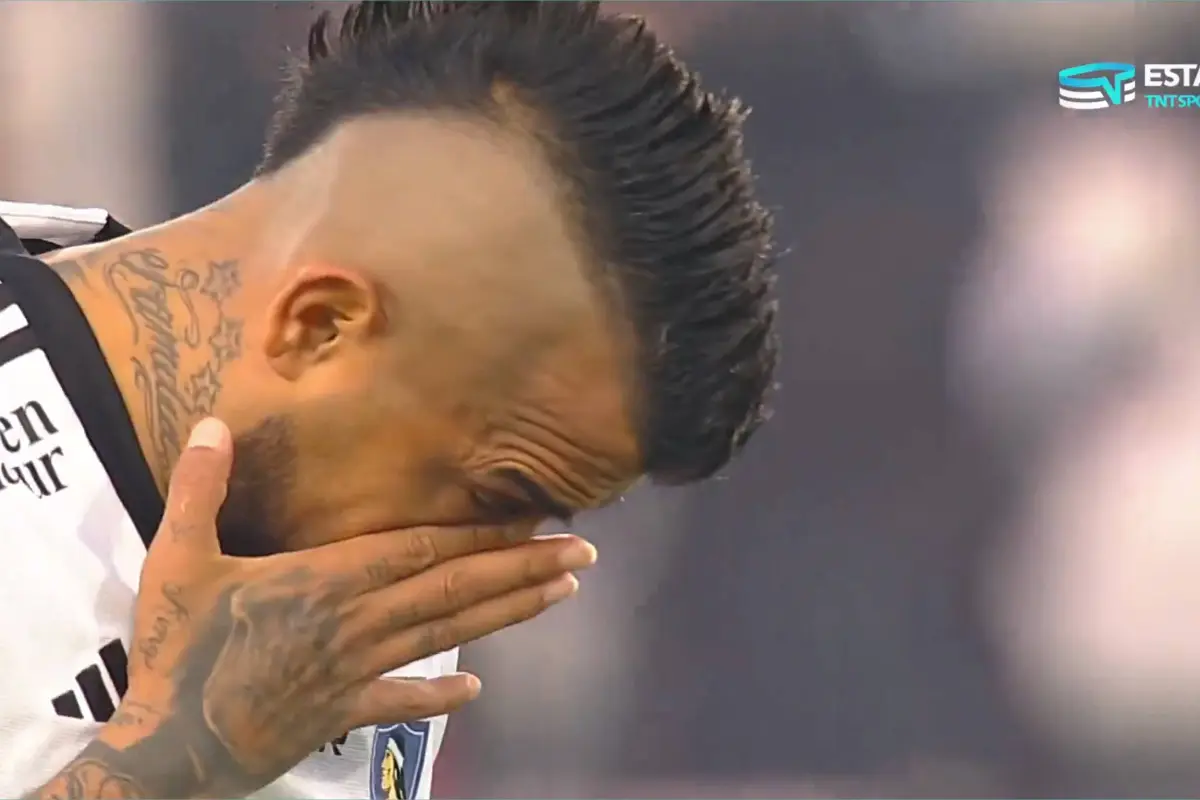 Arturo Vidal emocionado con el homenaje, Captura de pantalla