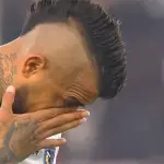 Arturo Vidal emocionado con el homenaje, Captura de pantalla