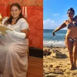 Pamela Leiva antes y después de la cirugía bariátrica, Redes sociales