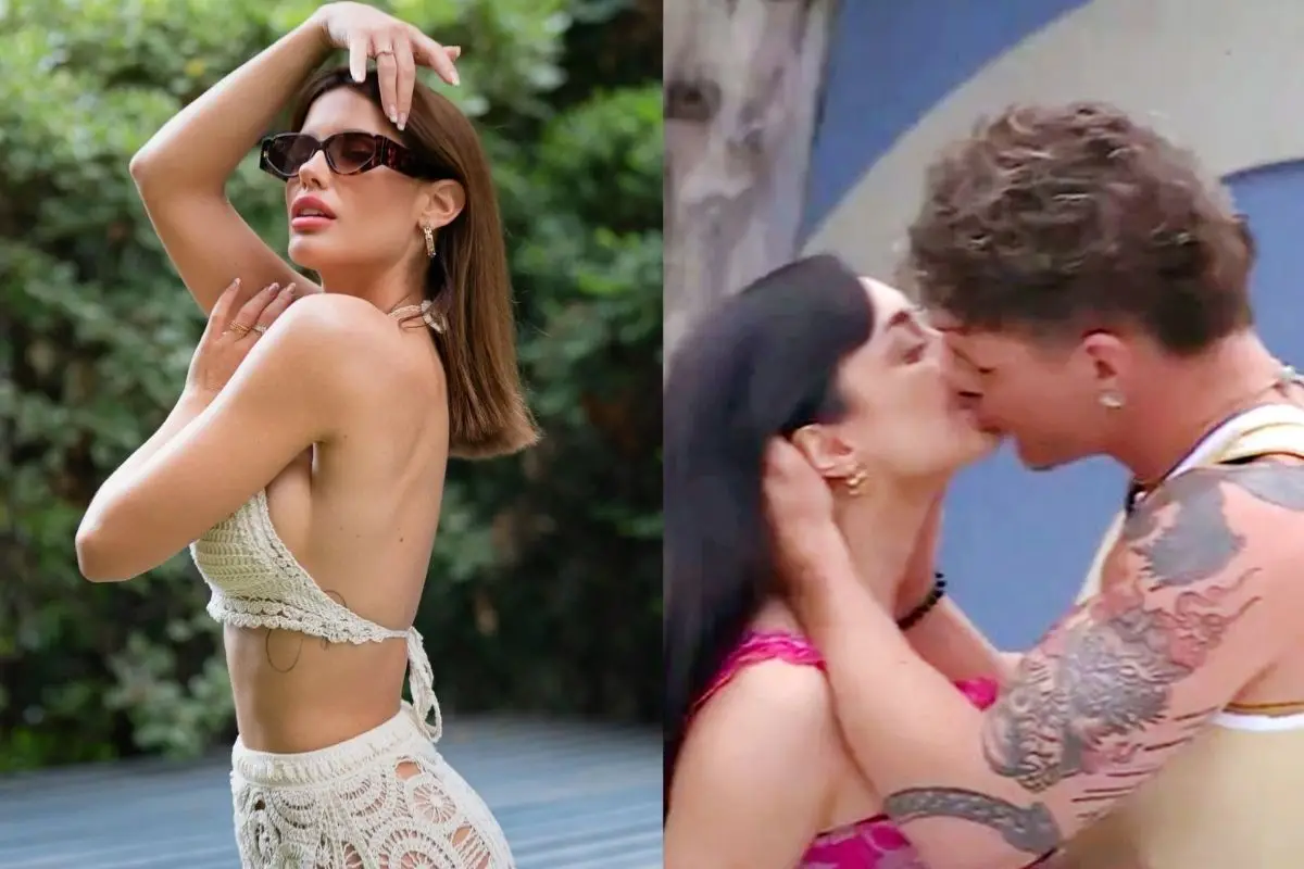 Raimundo Cerda besó a Javiera Belén frente a Gala Caldirola, Redes sociales