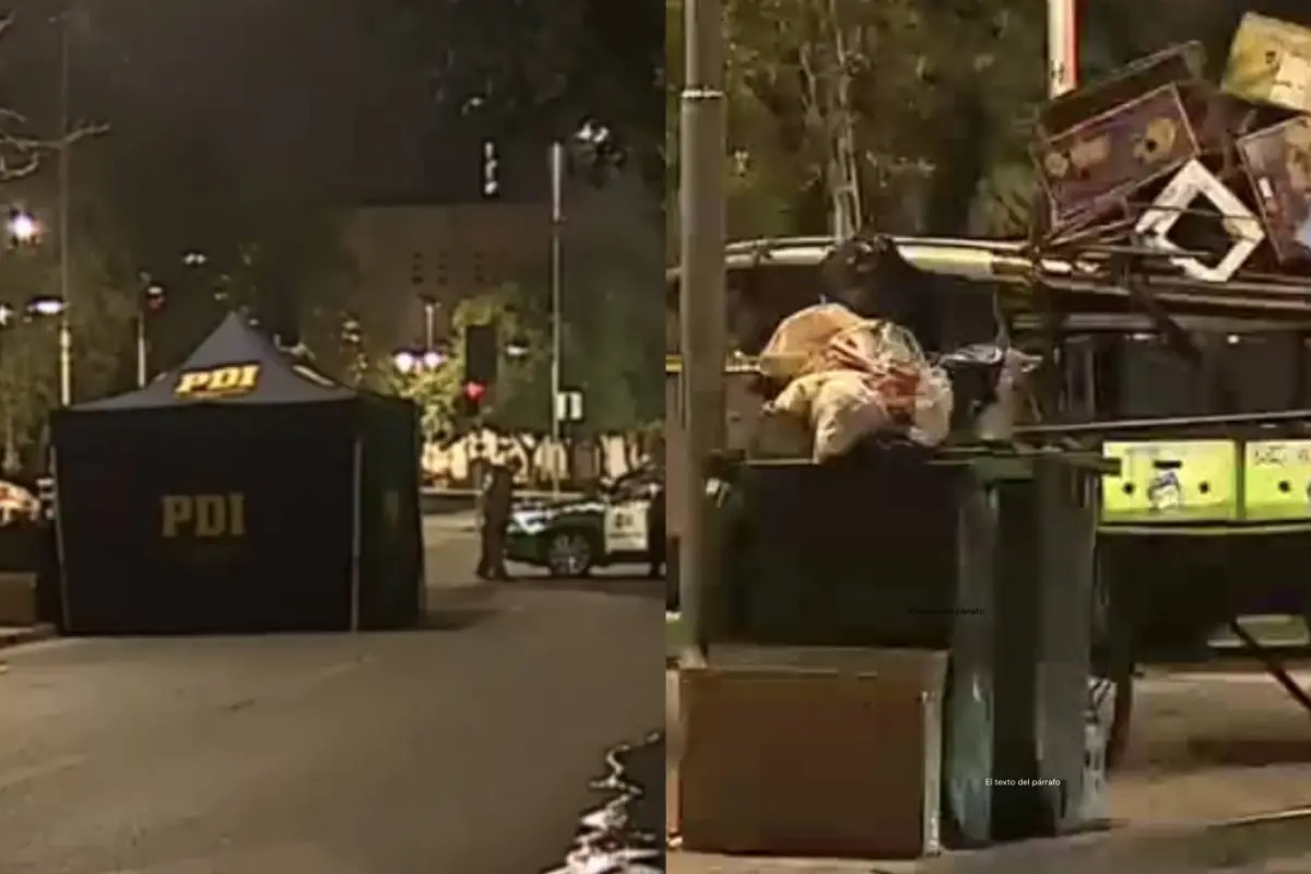 feto en Santiago centro