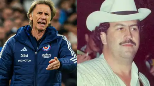 Ricardo Gareca y Pablo Escobar , Redes sociales | Referencial