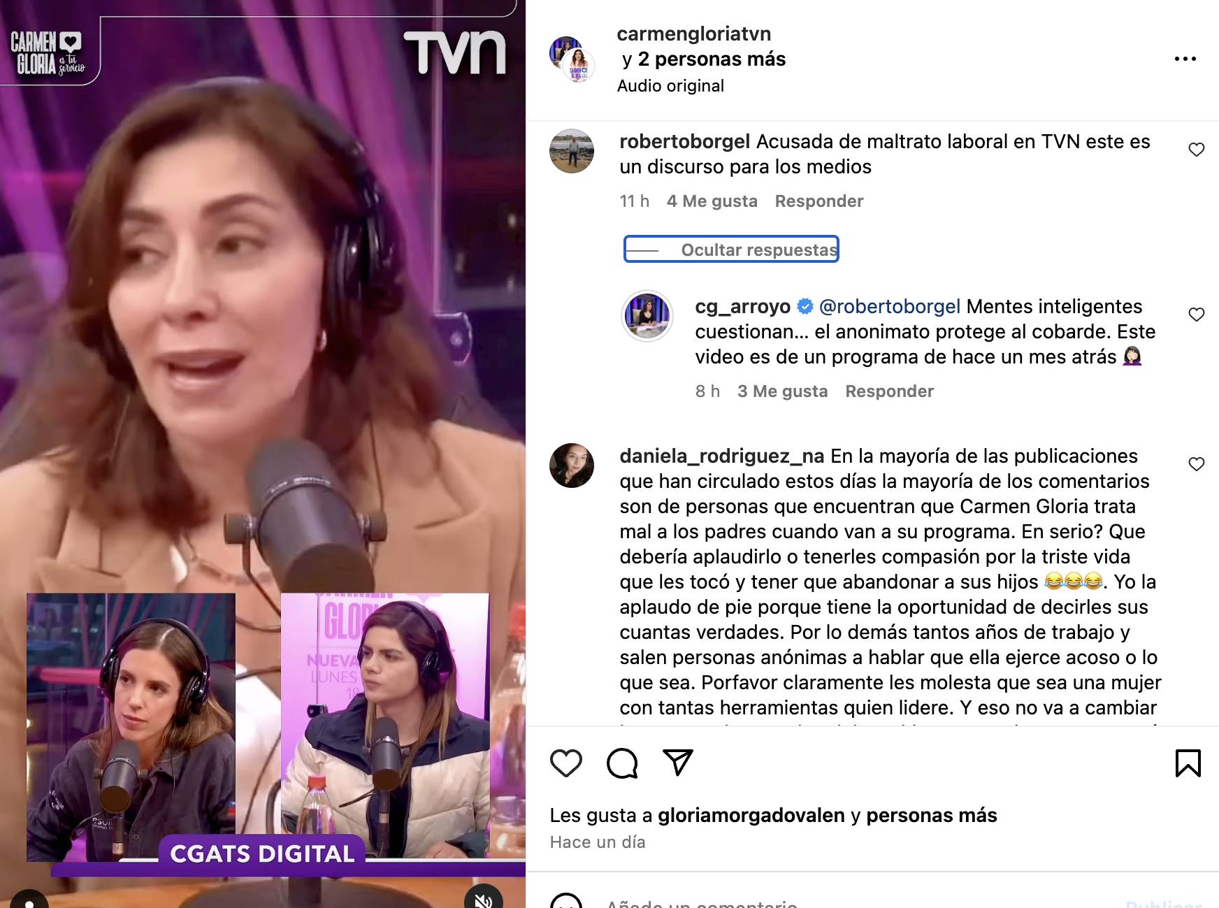Carmen Gloria Arroyo - Instagram
