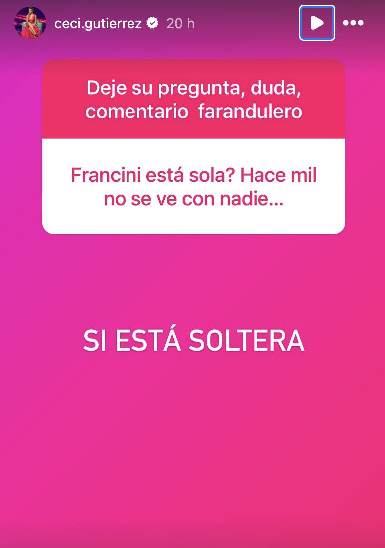 Cecilia Gutiérrez - Instagram