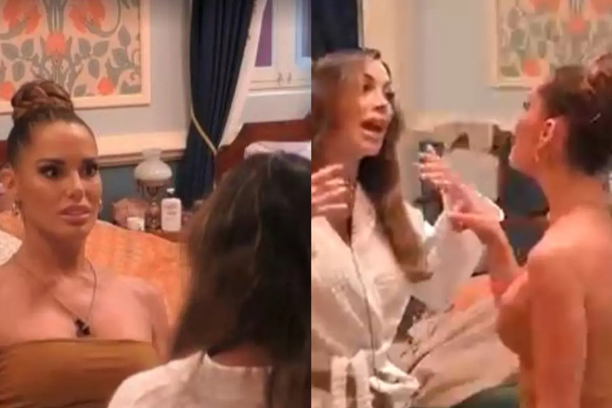 Daniela Colett trató pésimo a Gala Caldirola, Captura