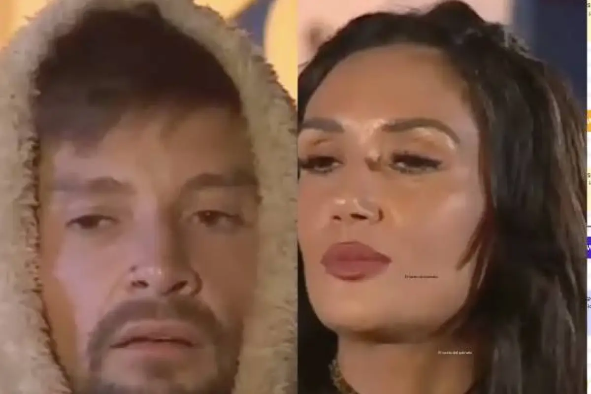 Luis Mateucci y Pamela Díaz