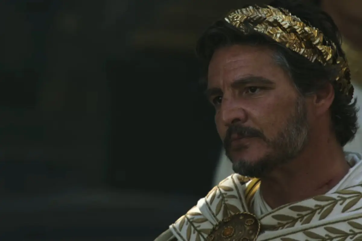 Pedro Pascal en Gladiador 2, Captura de pantalla