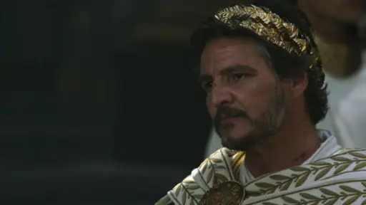 Pedro Pascal en Gladiador 2, Captura de pantalla