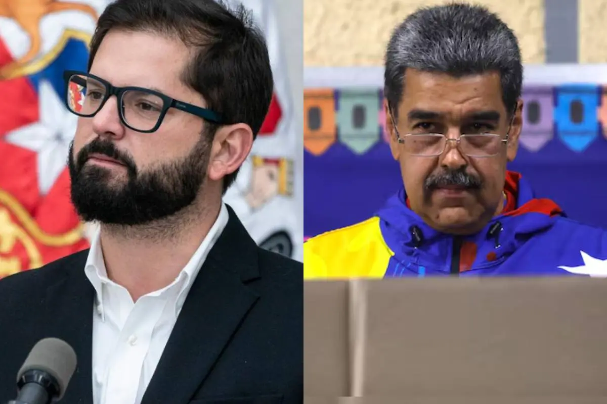 Boric y Maduro, Redes sociales