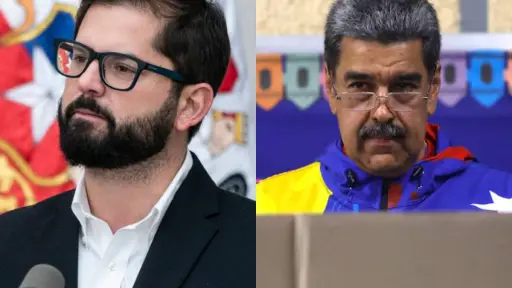 Boric y Maduro, Redes sociales