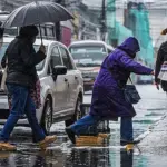 Lluvia en Santiago