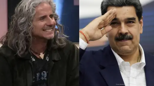 Pablo Herrera y Nicolás Maduro