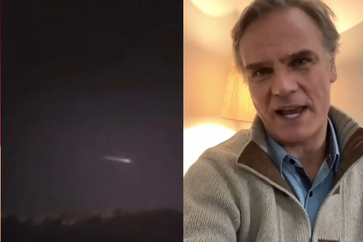 Amaro Gómez-Pablos sorprendió a sus seguidores con inédito avistamiento, Captura