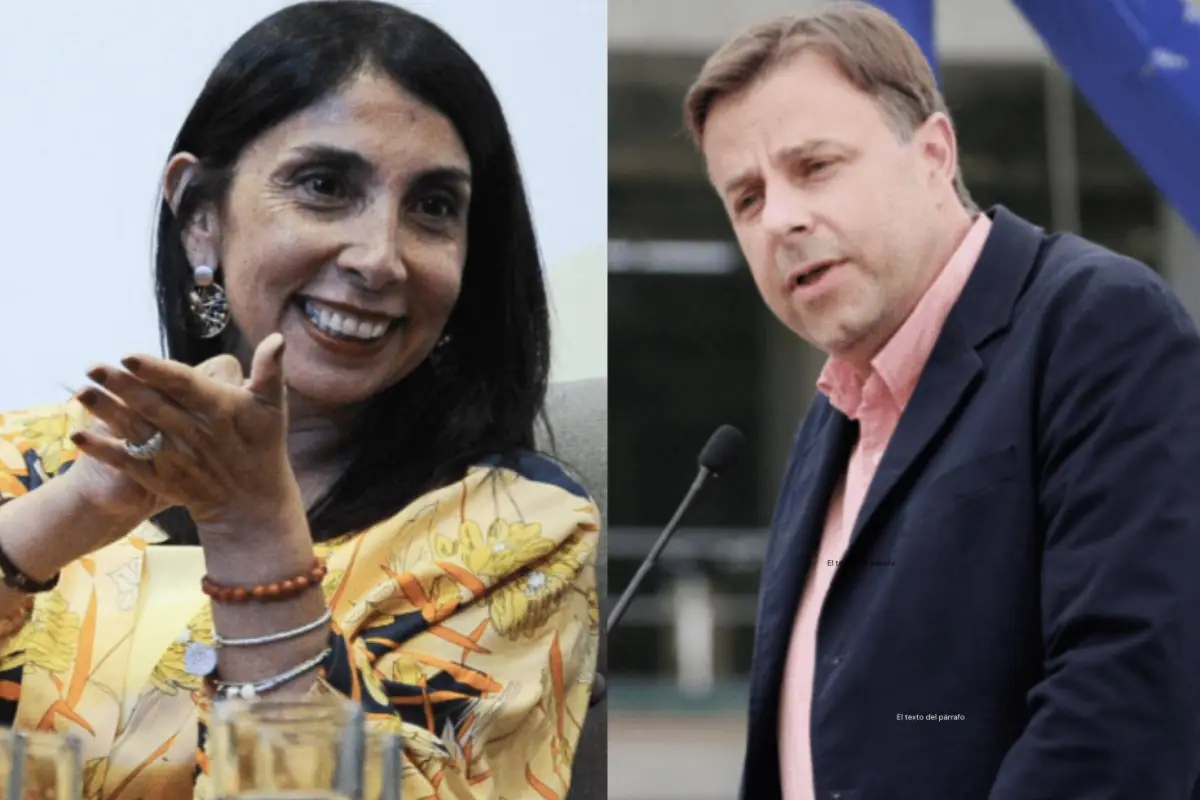 Karla Rubilar y Germán Codina