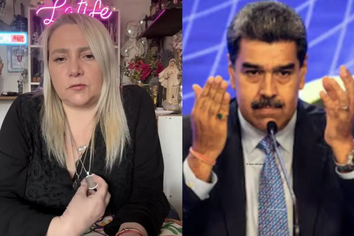 Latife Soto y Nicolás Maduro