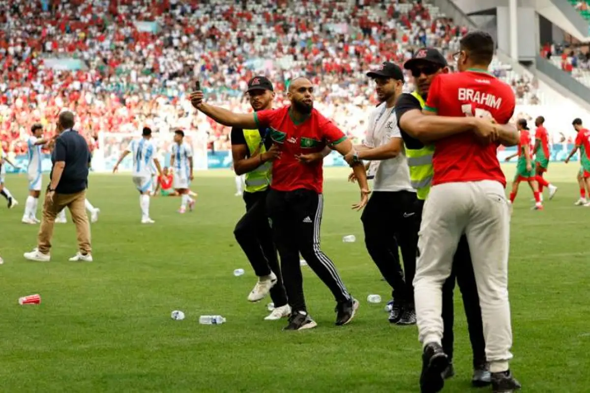 Incidentes en partido de Argentina vs Marruecos, Redes Sociales