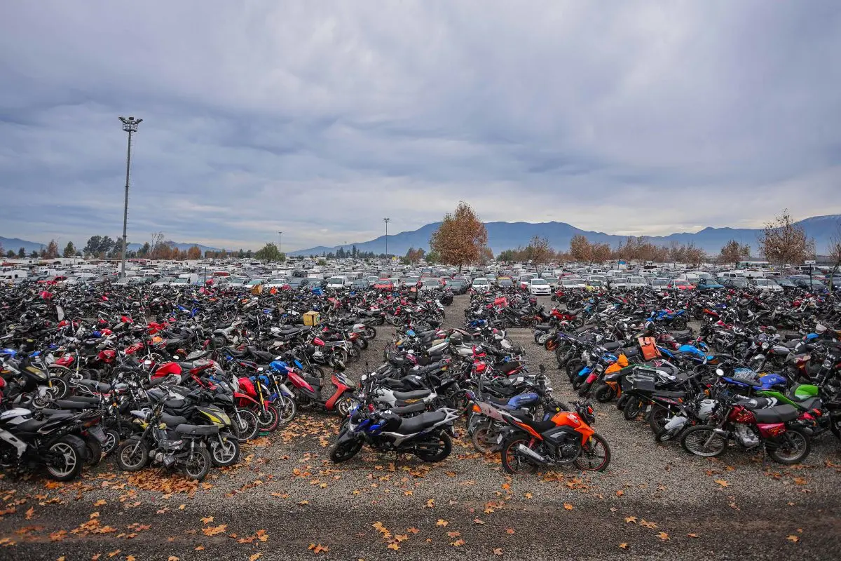 Miles de motos esperan ser recuperadas, Cedida