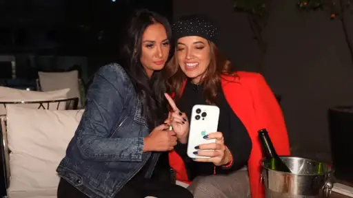 Pamela Díaz y Yamila Reyna, Redes sociales