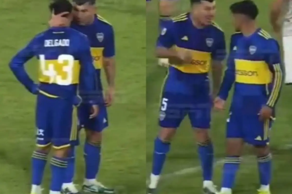 Polémico re-debut de Gary Medel en Boca Juniors, Captura de redes sociales