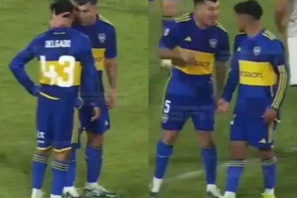 Polémico re-debut de Gary Medel en Boca Juniors ,Captura de redes sociales