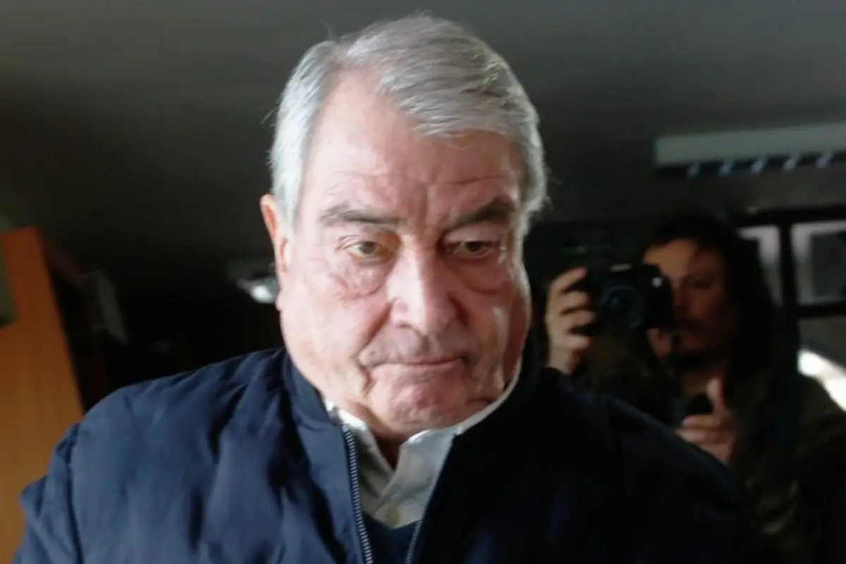 Eduardo Macaya alcanzó a estar 3 días en la cárcel, Captura