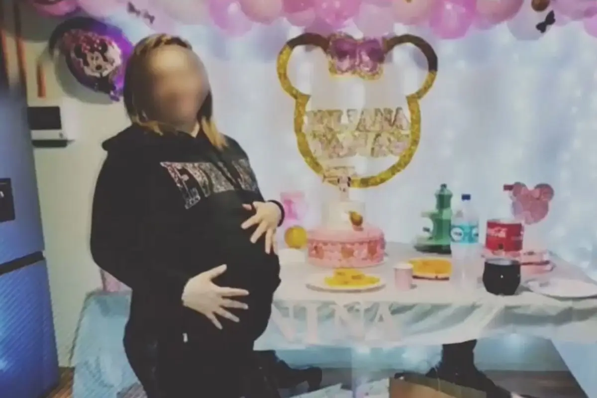 La celebración fue organizada en la casa de la detenida, Instagram