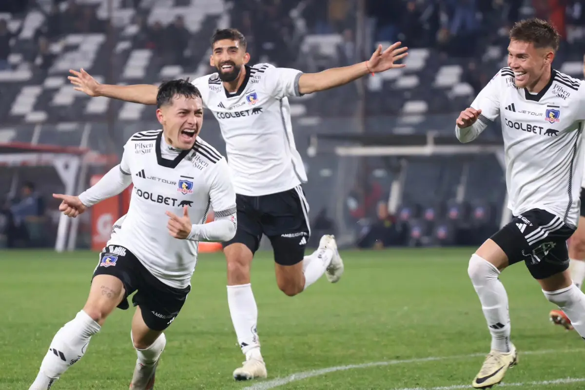 Cristian Zavala y Emiliano Amor celebraron el gol del triunfo, Francisco Beroiza