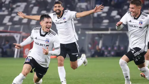 Cristian Zavala y Emiliano Amor celebraron el gol del triunfo, Francisco Beroiza