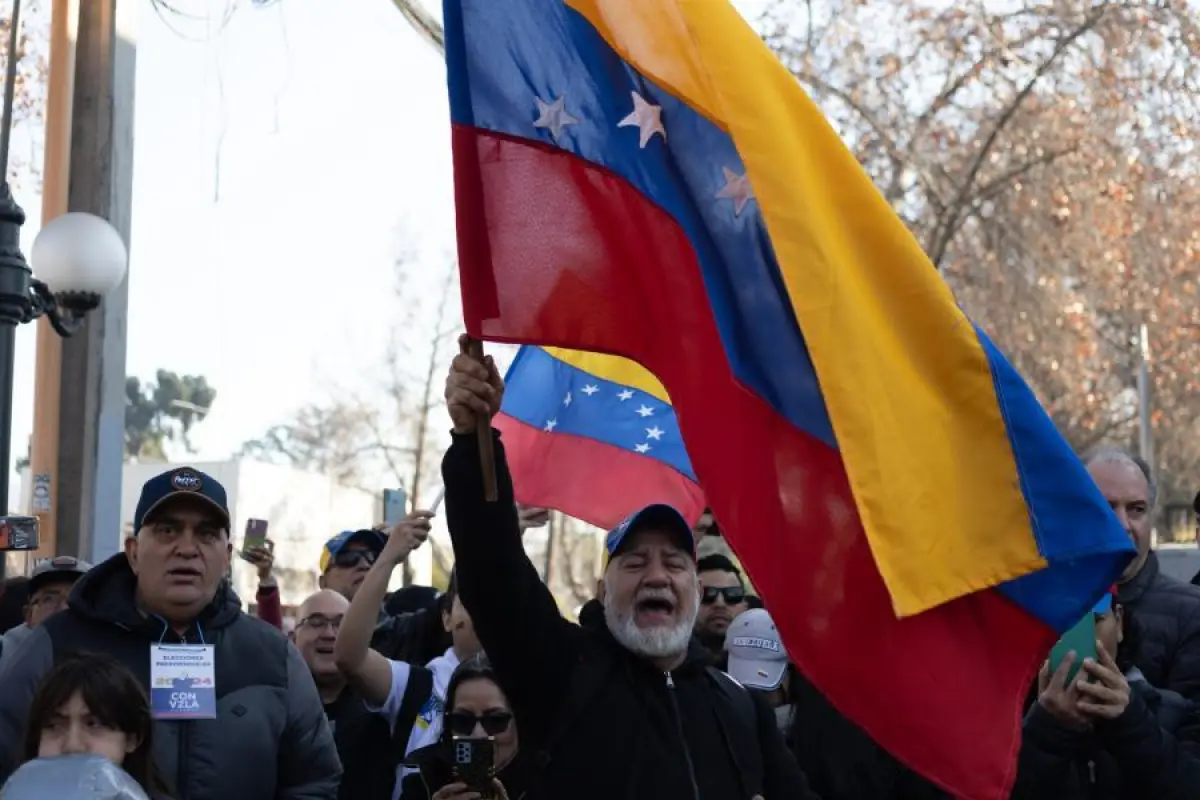 Venezolanos votando en Chile , Redes sociales