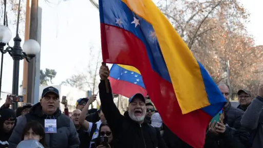 Venezolanos votando en Chile , Redes sociales