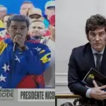 Maduro y Milei, Captura de pantalla