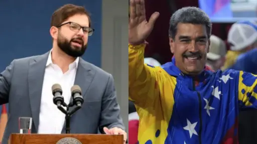 Régimen de Maduro le responde a Boric, Redes sociales