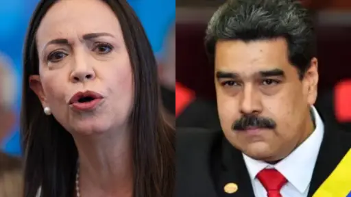 Corina Machado desconoce triunfo de Maduro , Redes sociales