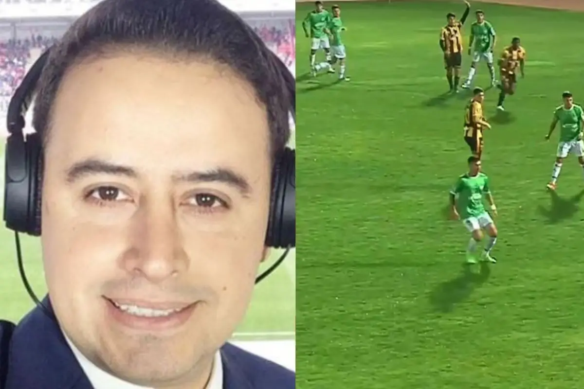 El "Trovador del Gol" relata en la Liga 2D, Captura