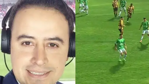 El Trovador del Gol relata en la Liga 2D, Captura