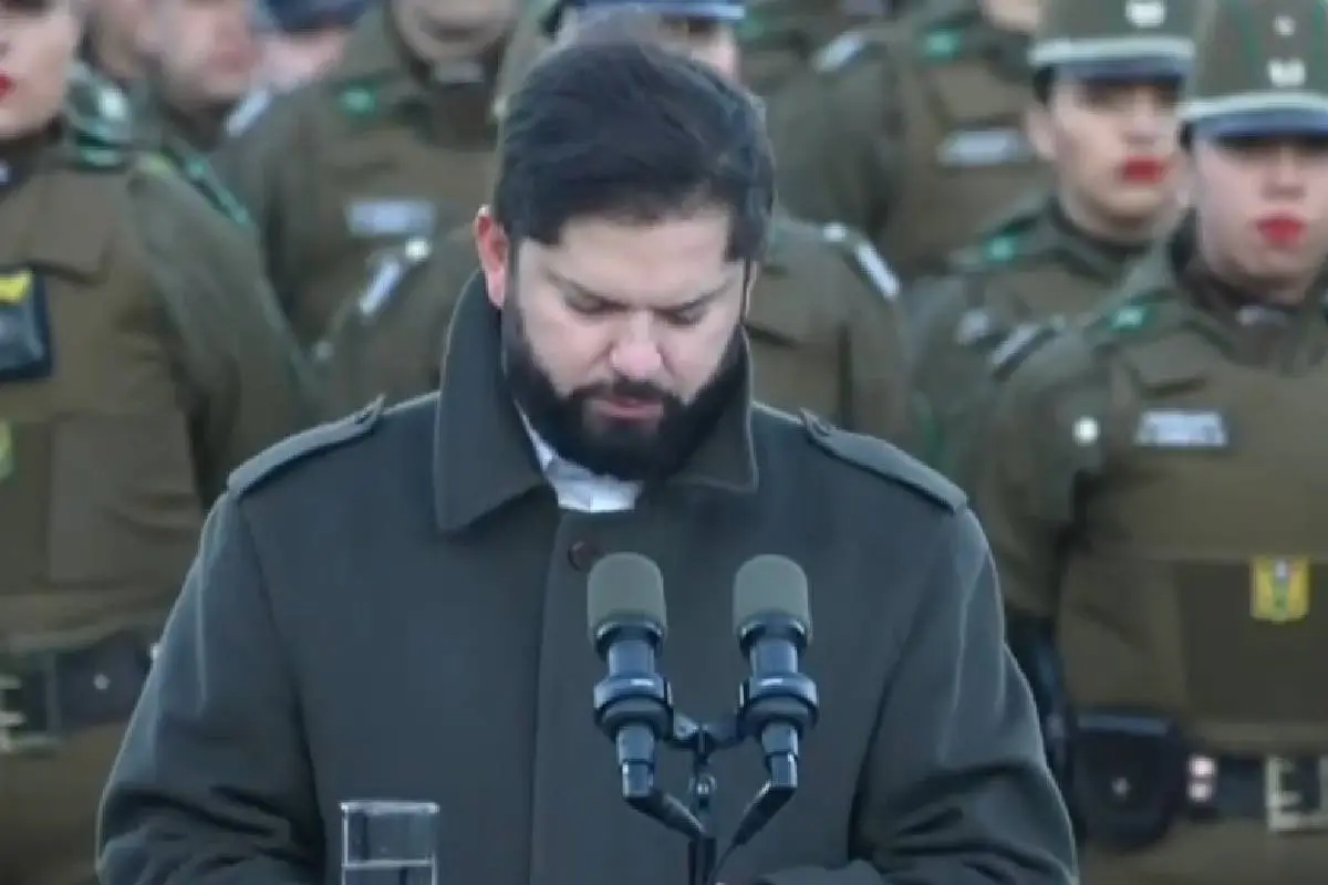 Gabriel Boric , Captura 