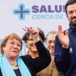 Bachelet llegó hasta Maipú para inaugurar SAR, Twitter