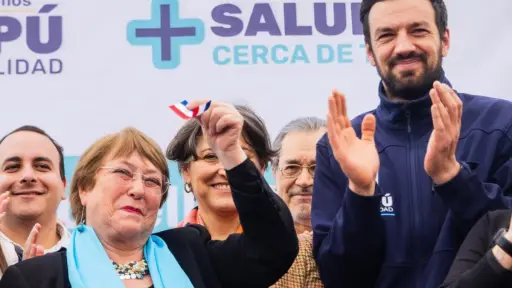 Bachelet llegó hasta Maipú para inaugurar SAR, Twitter