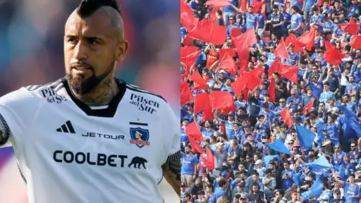 Arturo Vidal llenó de elogios a la hinchada de la U tras el Superclásico, Redes sociales | Referencial