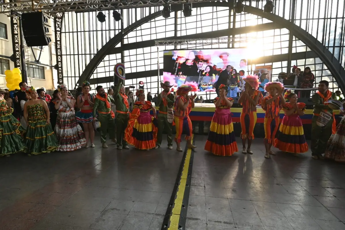 Fiestas Patrias Colombianas en Estación Mapocho, Cedida