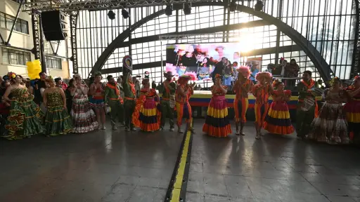 Fiestas Patrias Colombianas en Estación Mapocho, Cedida