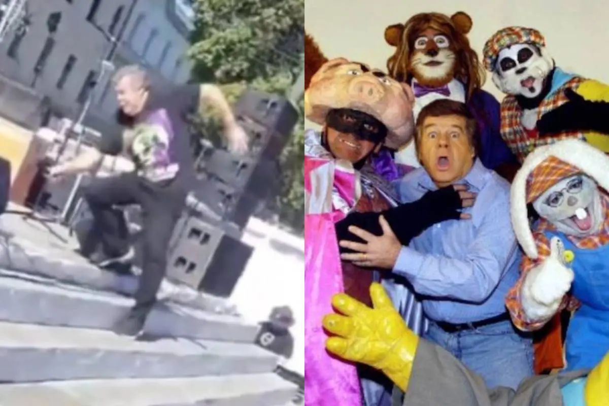 Marcelo Hernández sufra dura caída durante show de Cachureos en Valparaíso, Captura de redes sociales | Imagen referencial