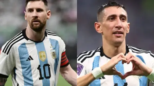 Lionel Messi y Ángel Di María no fueron convocados para el duelo ante Chile , Redes sociales