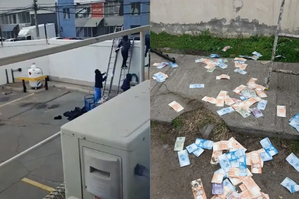 Miles de billetes fueron robados, Captura