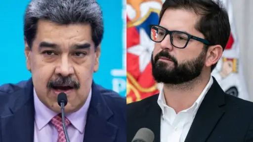 Nicolás Maduro y Gabriel Boric, Redes sociales