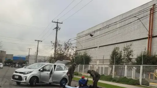 Delincuentes fueron abatidos en San Bernardo, Twitter