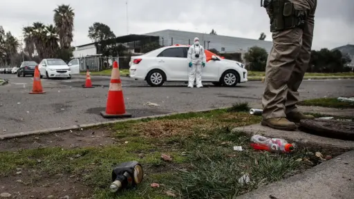 Dos personas terminaron muertas en San Bernardo, Agencia Uno